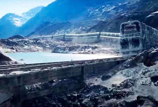 Кадры из сериала «Сквозь снег» 4 сезон